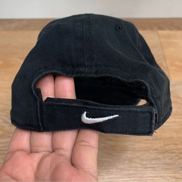 Nike Toddler Black Adjustable Baseball Cap Hat - Picture 9 of 11